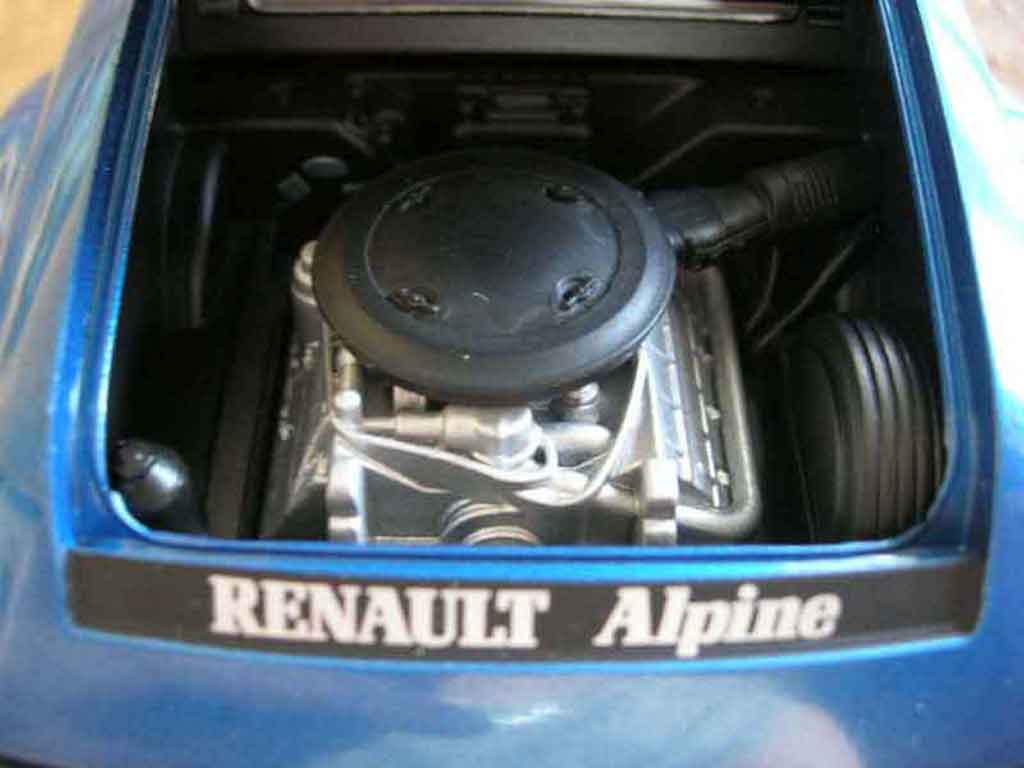 Alpine A310 rallye blauw 1/18 Norev