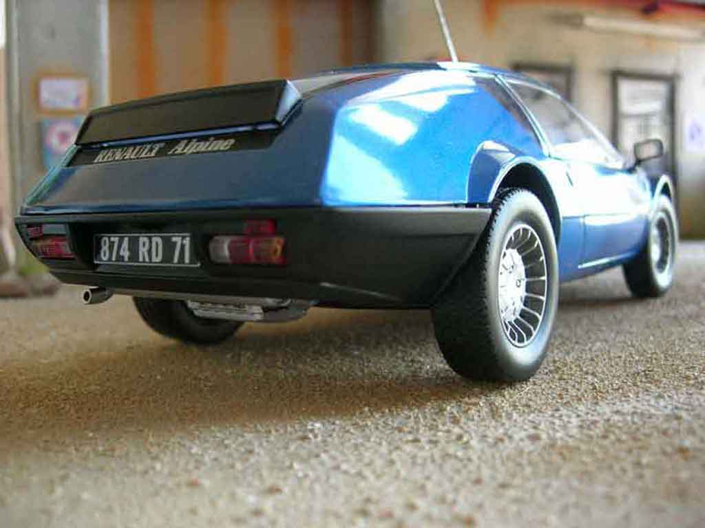 Alpine A310 rallye blauw 1/18 Norev
