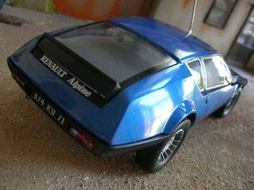 Alpine A310 rallye blauw 1/18 Norev