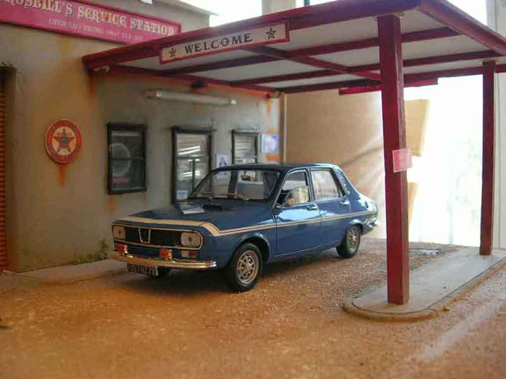 Renault 12 Gordini 1971 blauw 1/18 Solido
