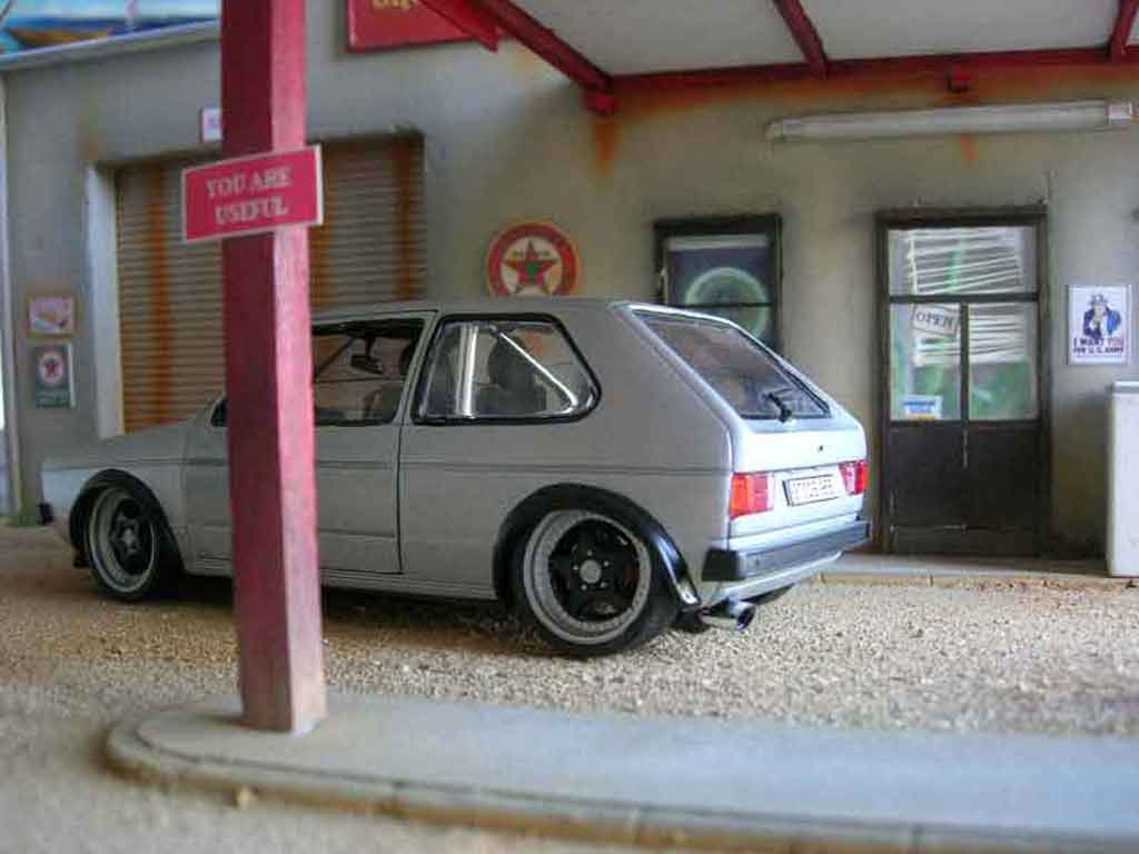 Volkswagen Golf GTI jantes Porsche rs 1/18 Solido