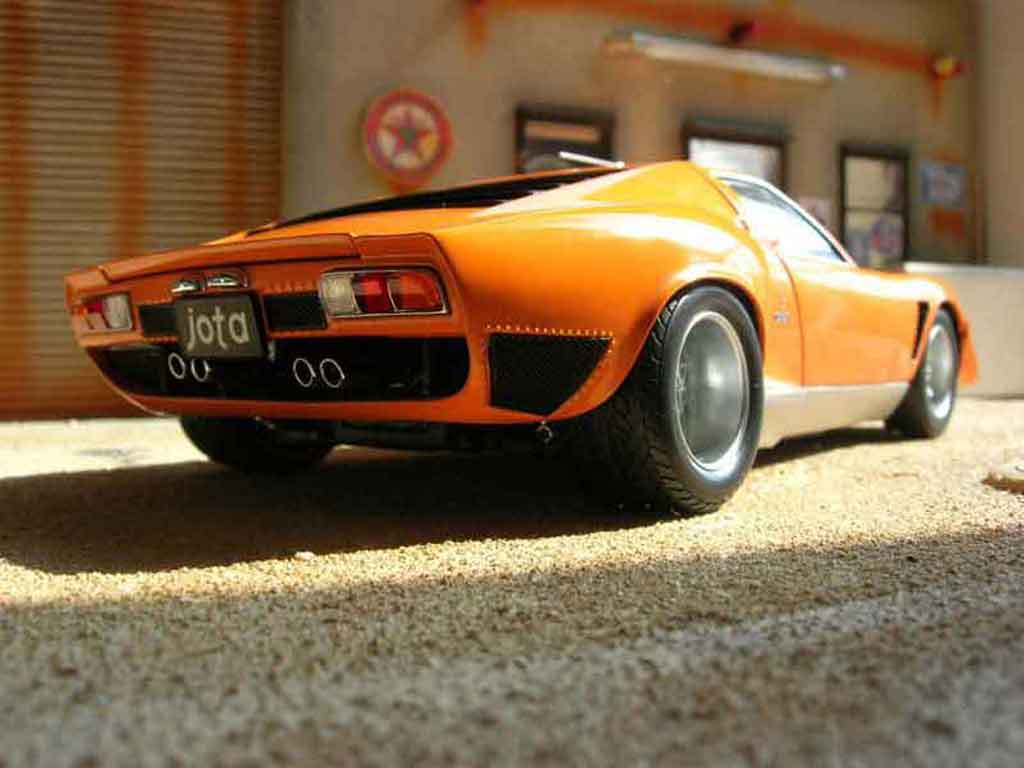 Lamborghini Miura Jota svr oranje 1/18 Kyosho