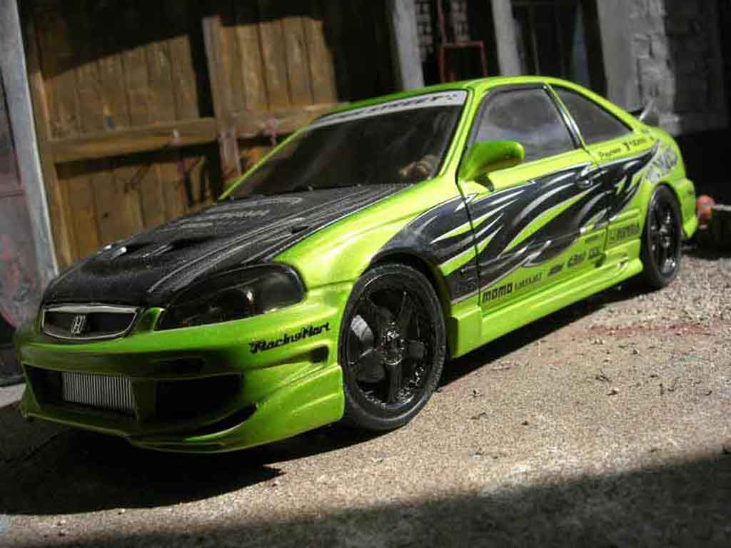 Honda Civic Si ek coupe 1/18 Hot Wheels