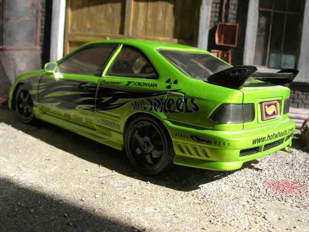 Honda Civic Si ek coupe 1/18 Hot Wheels