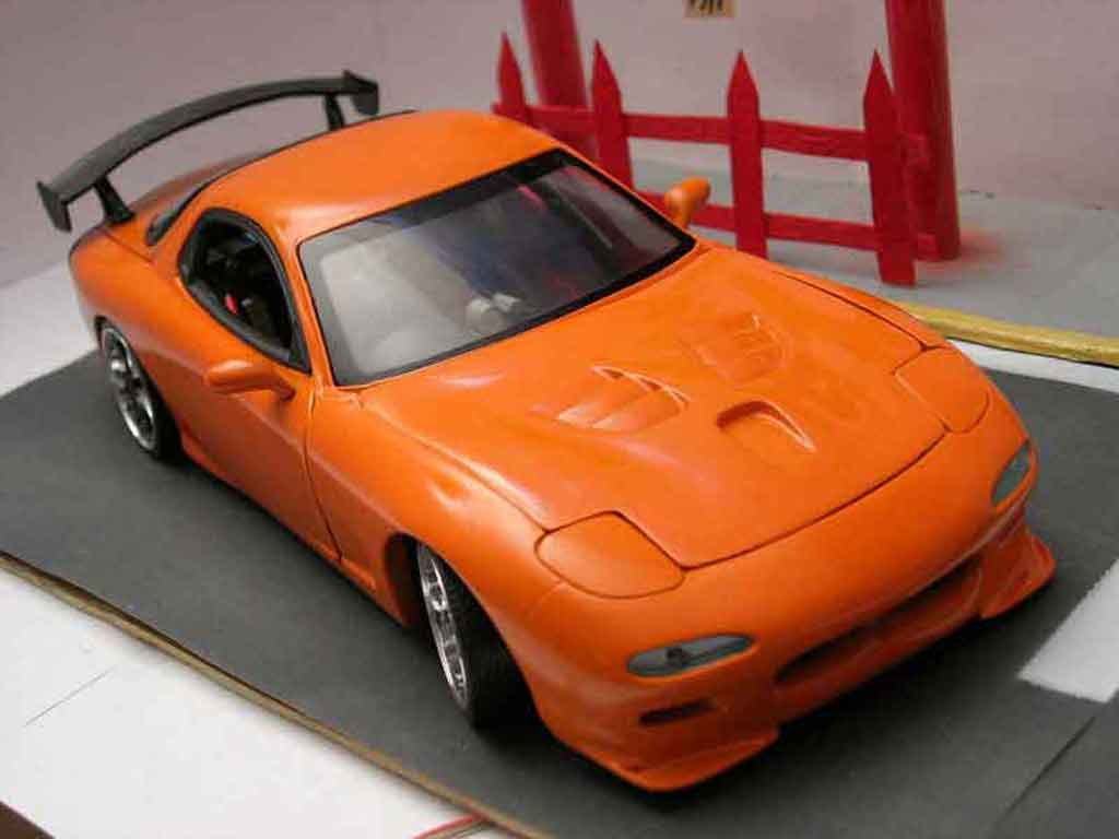 Mazda RX7 Base fd3s tuning 1/18 Kyosho