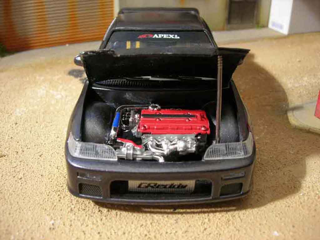 Honda CRX Base jdm grijs 1/18 Hot Wheels