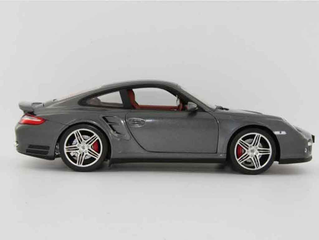 Porsche 911 Turbo grijs 1/18 Norev