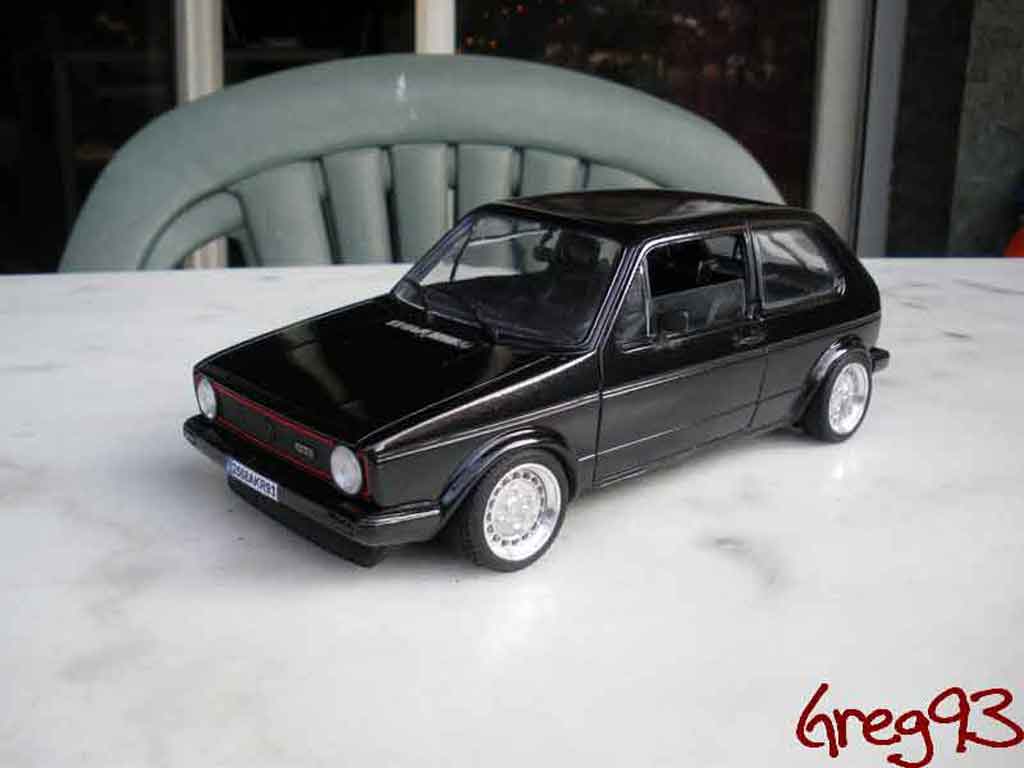 Volkswagen Golf 1 GTI 1/18 Solido 1 GTI jantes schmidt modelauto