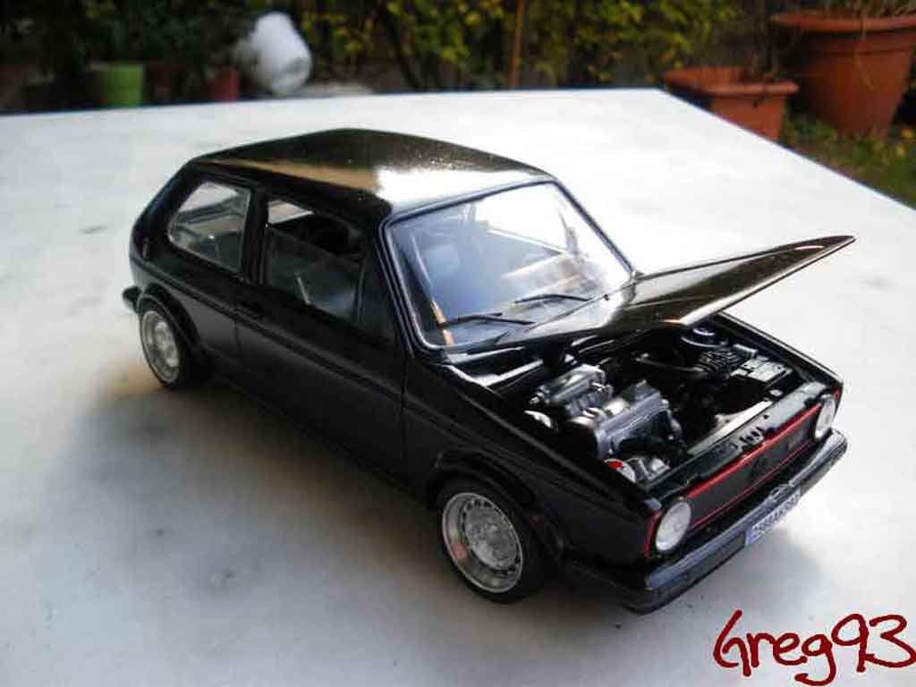 Volkswagen Golf GTI jantes schmidt 1/18 Solido