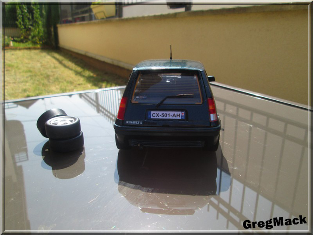 Renault 5 Turbo GT groen Abyss jantes BBS 1/18 Norev