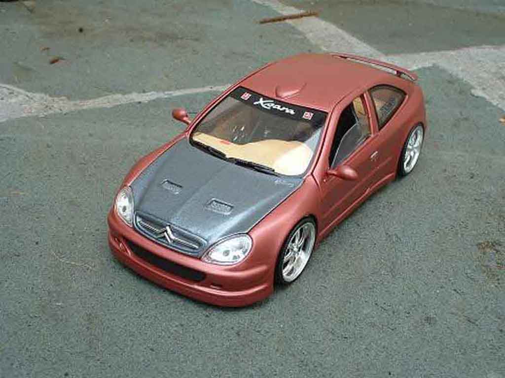 Citroen Xsara tuning 1/18 Solido tuning tuned up modelauto