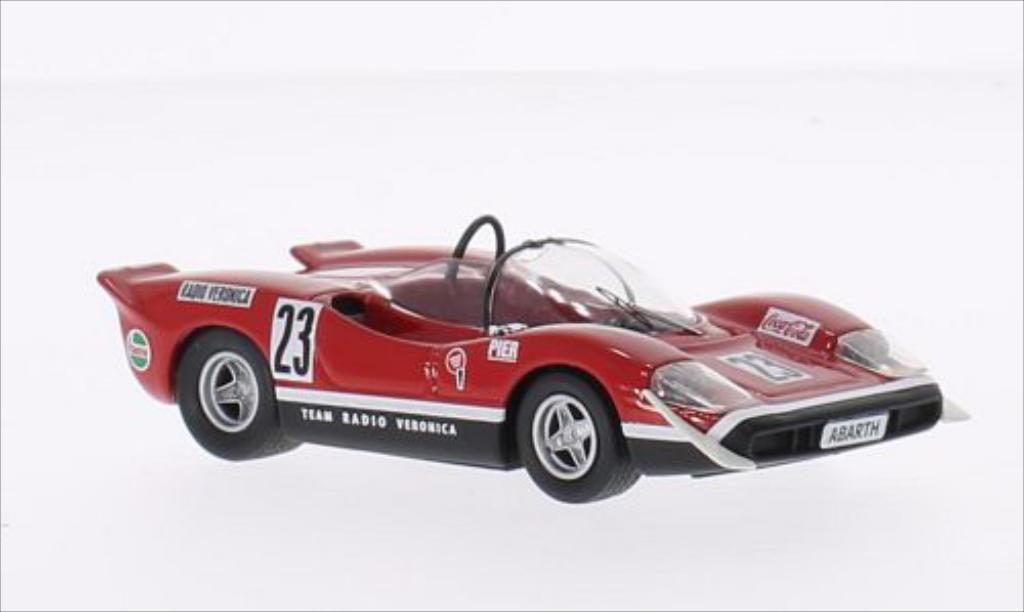 Abarth 2000 1/43 Best S No.23 Team Radio Verona Silverstone 1969 modelauto