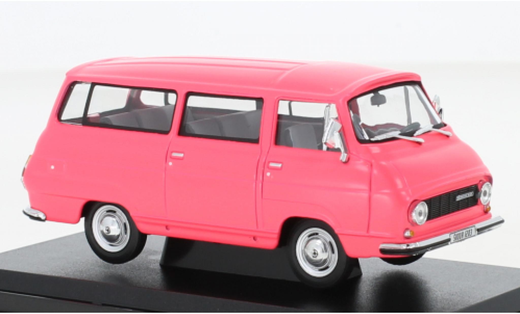 Skoda 1203 1/43 Abrex matt-roze 1974 modelauto