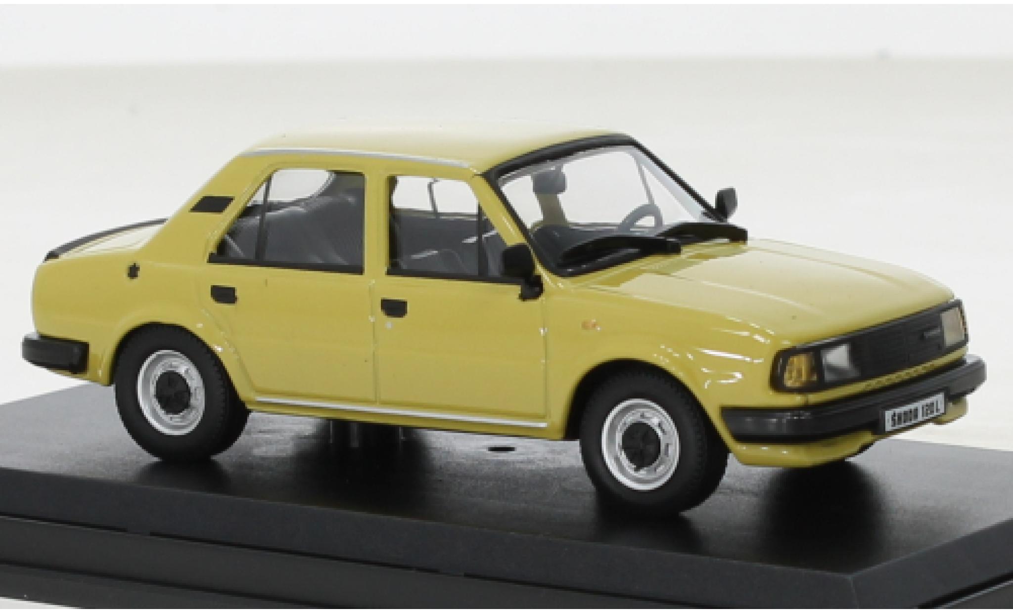 Skoda 120 1/43 Abrex L beige 1984 modelauto