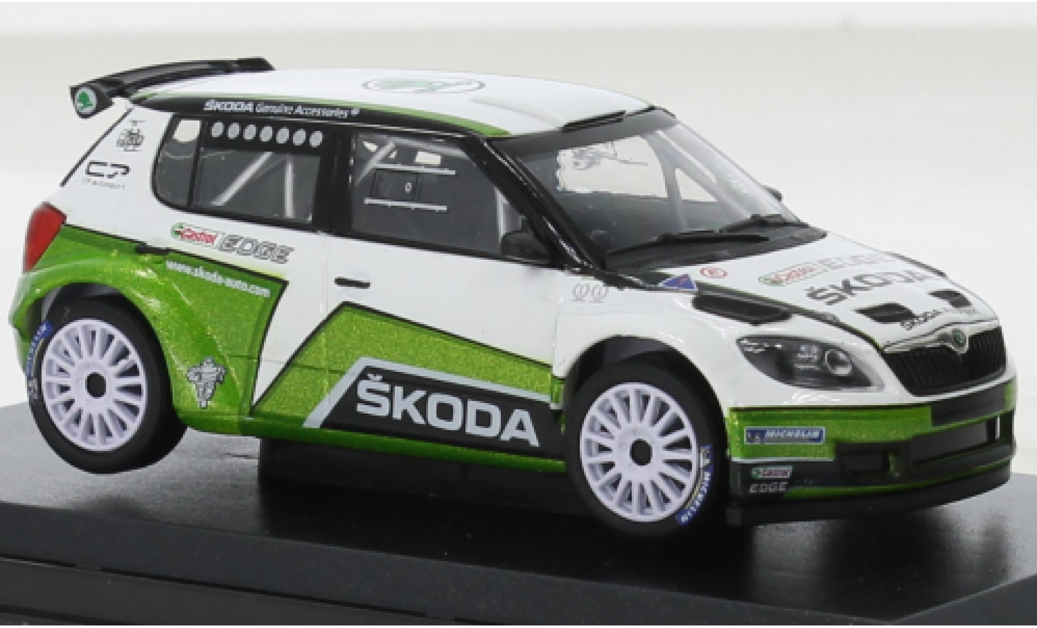 Skoda Fabia 1/43 Abrex II FL S2000 Adell Mogul Racing Team Motorsport Design 2012 modelauto