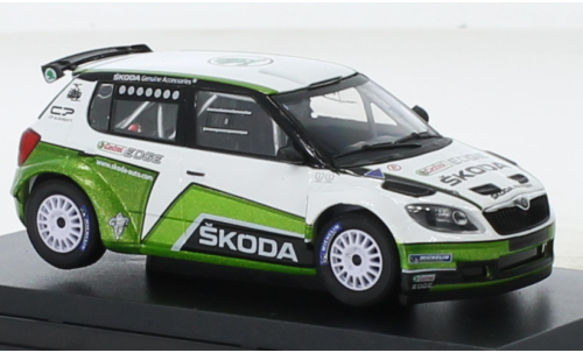 Skoda Fabia 1/43 Abrex II FL S2000 Motorsport Design 2012 modelauto