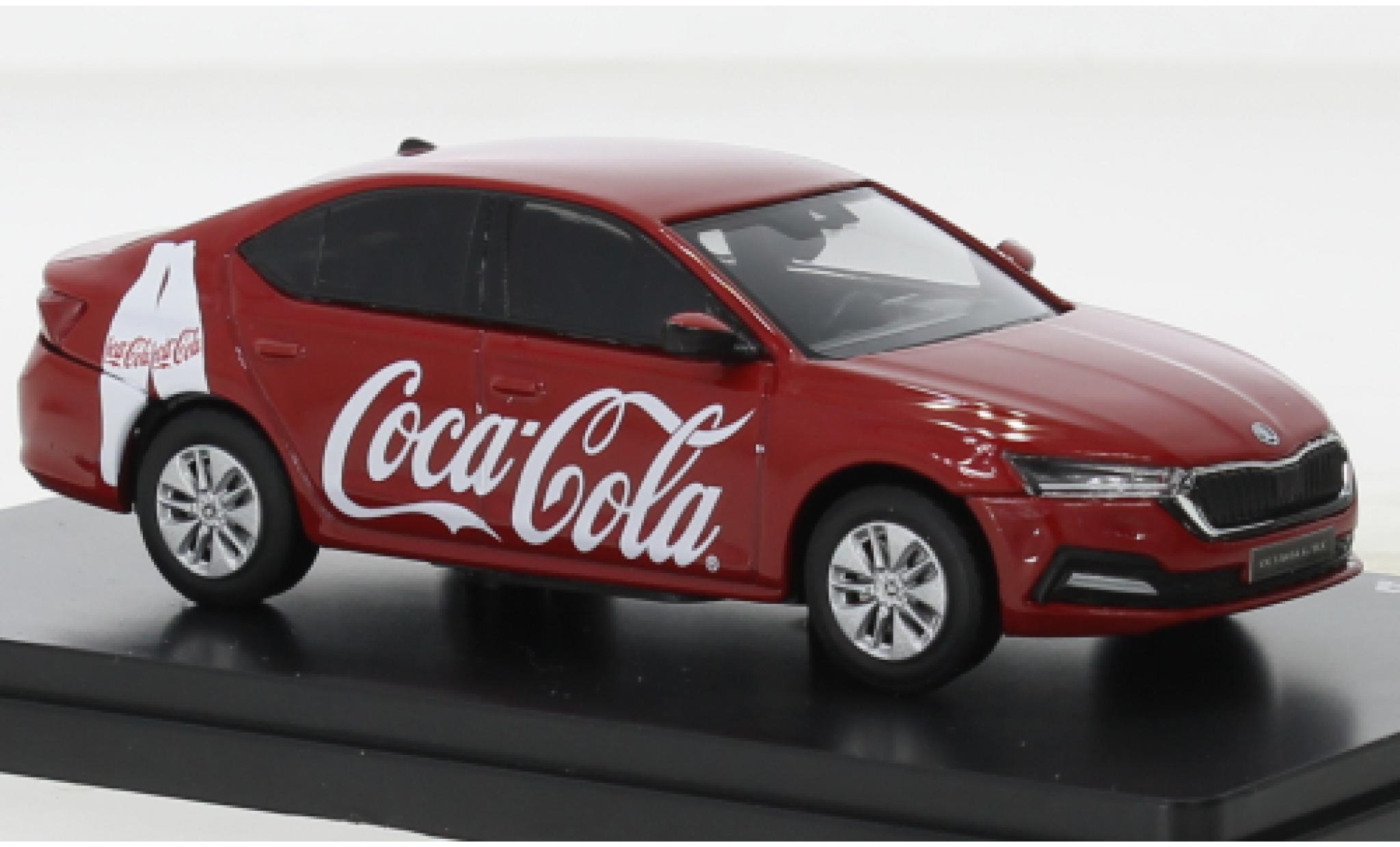 Skoda Octavia 1/43 Abrex IV Coca Cola (CZ) 2020 modelauto