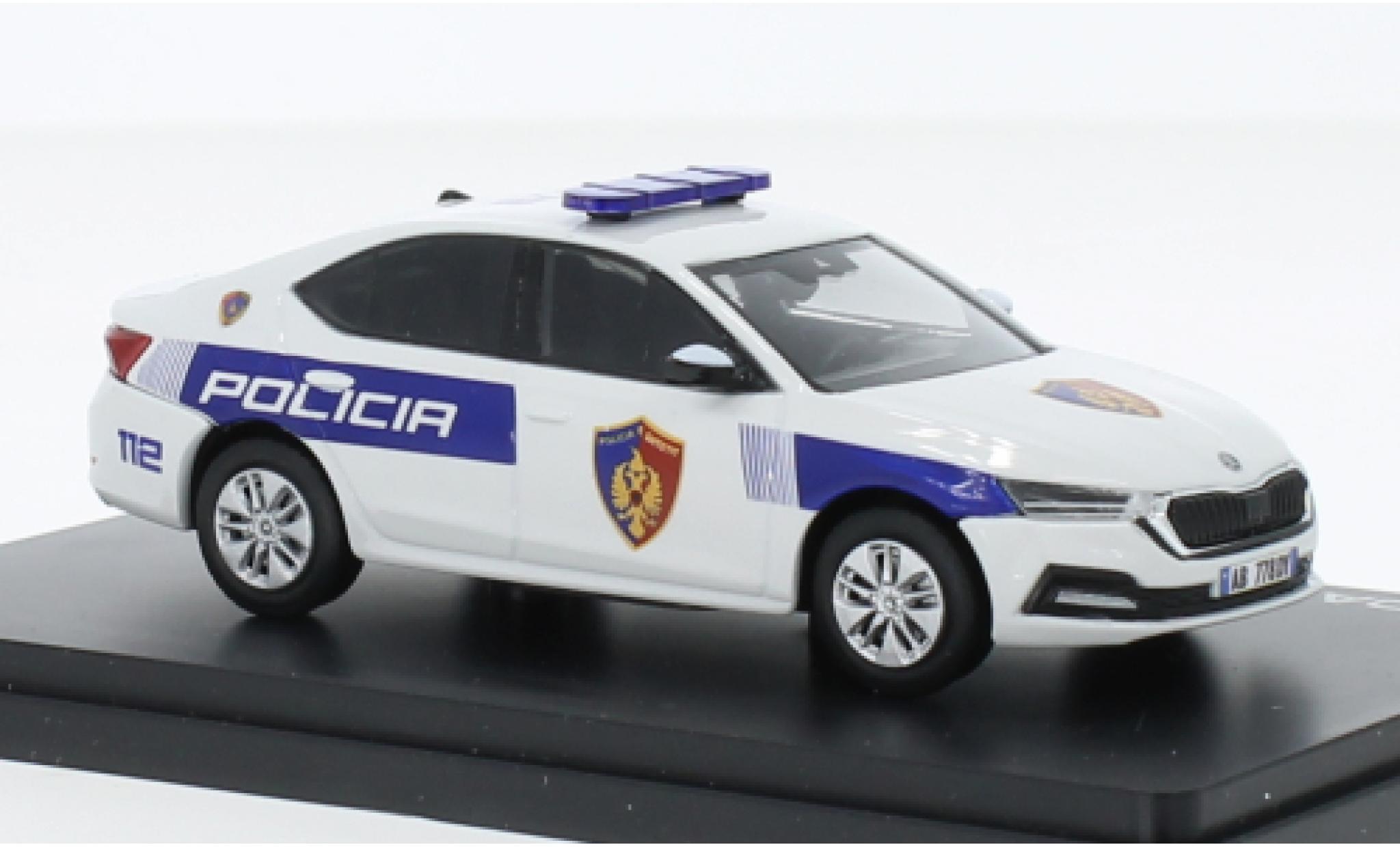 Skoda Octavia 1/43 Abrex IV Policia Albania 2020 modelauto