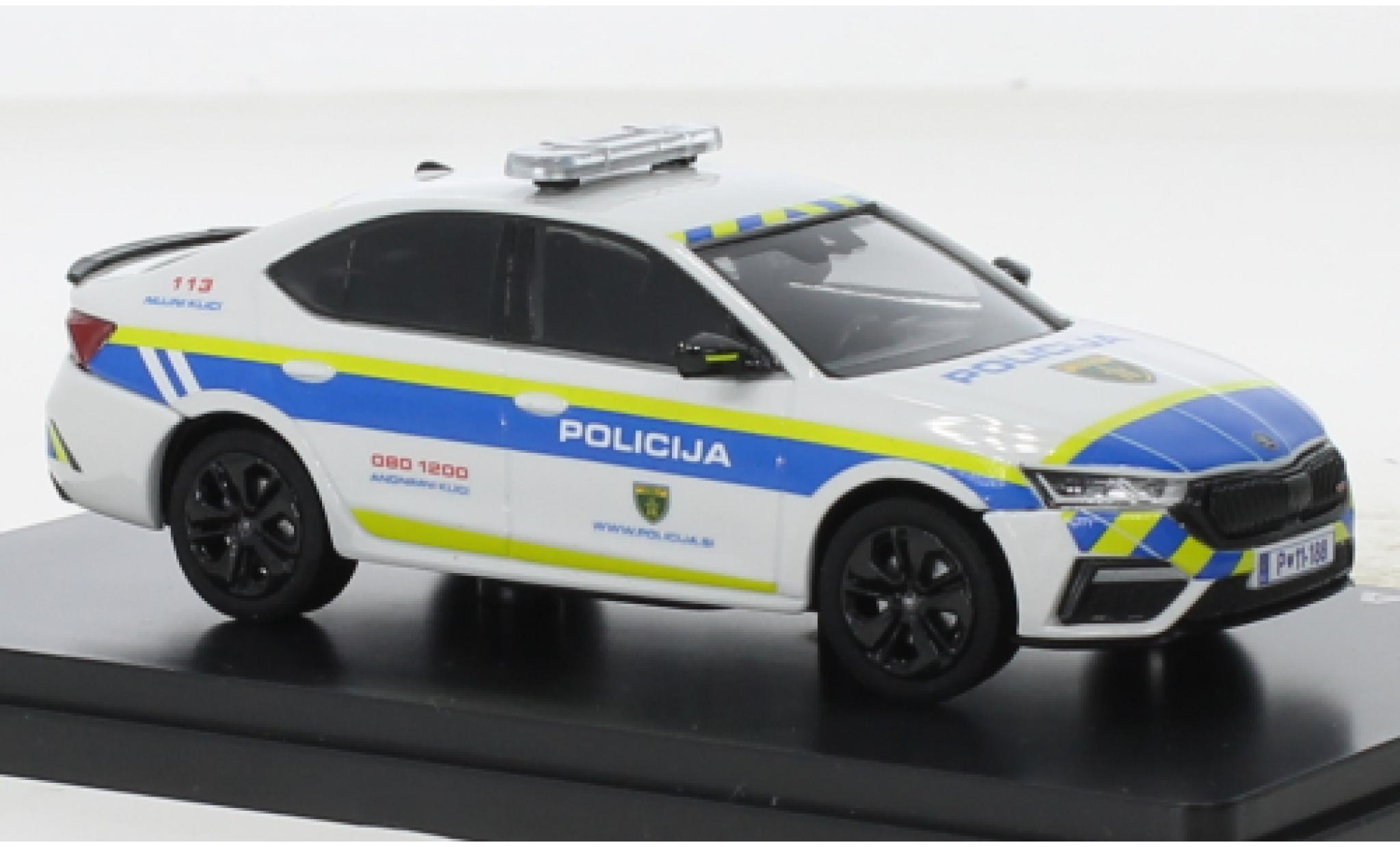 Skoda Octavia 1/43 Abrex IV RS Policija (SLO) 2020 modelauto