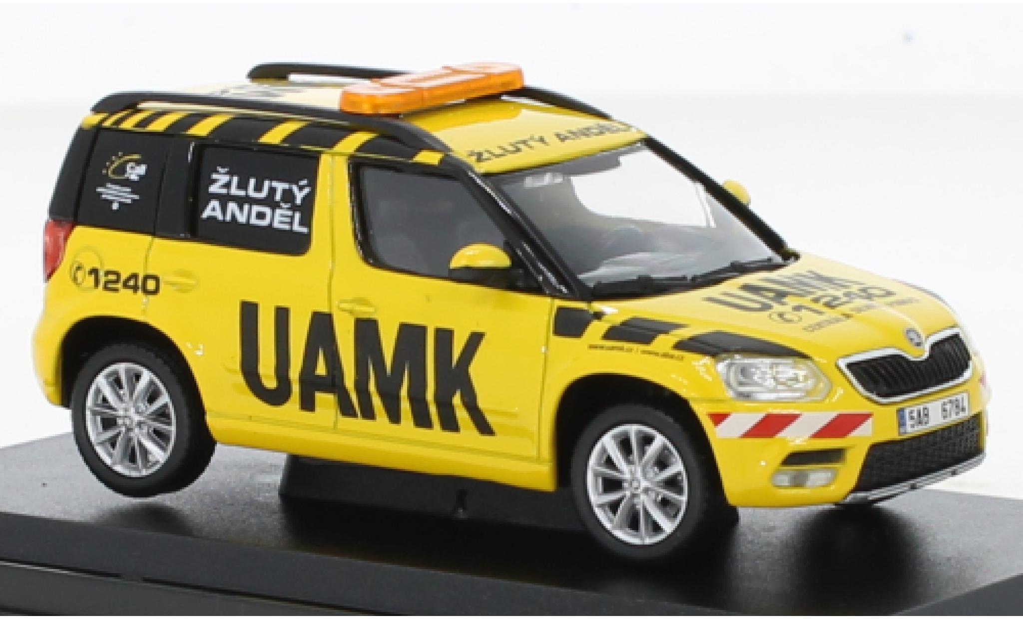 Skoda Yeti 1/43 Abrex FL UAMK 2013 modelauto
