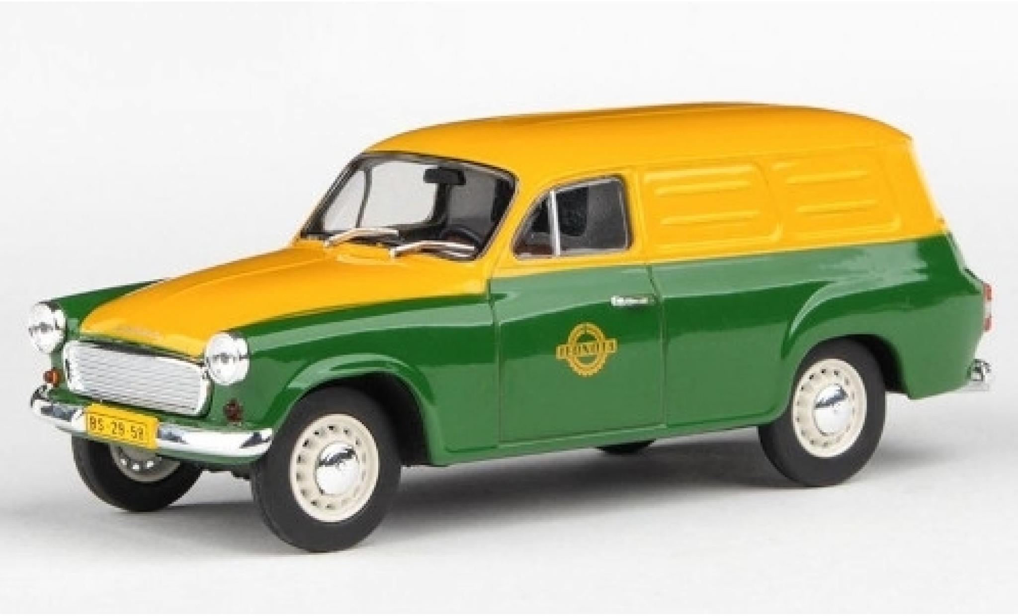 Skoda 120 1/43 Abrex 2 Kasten Jednota 1965 Poj&iacute;zdn&aacute; Prodejna modelauto