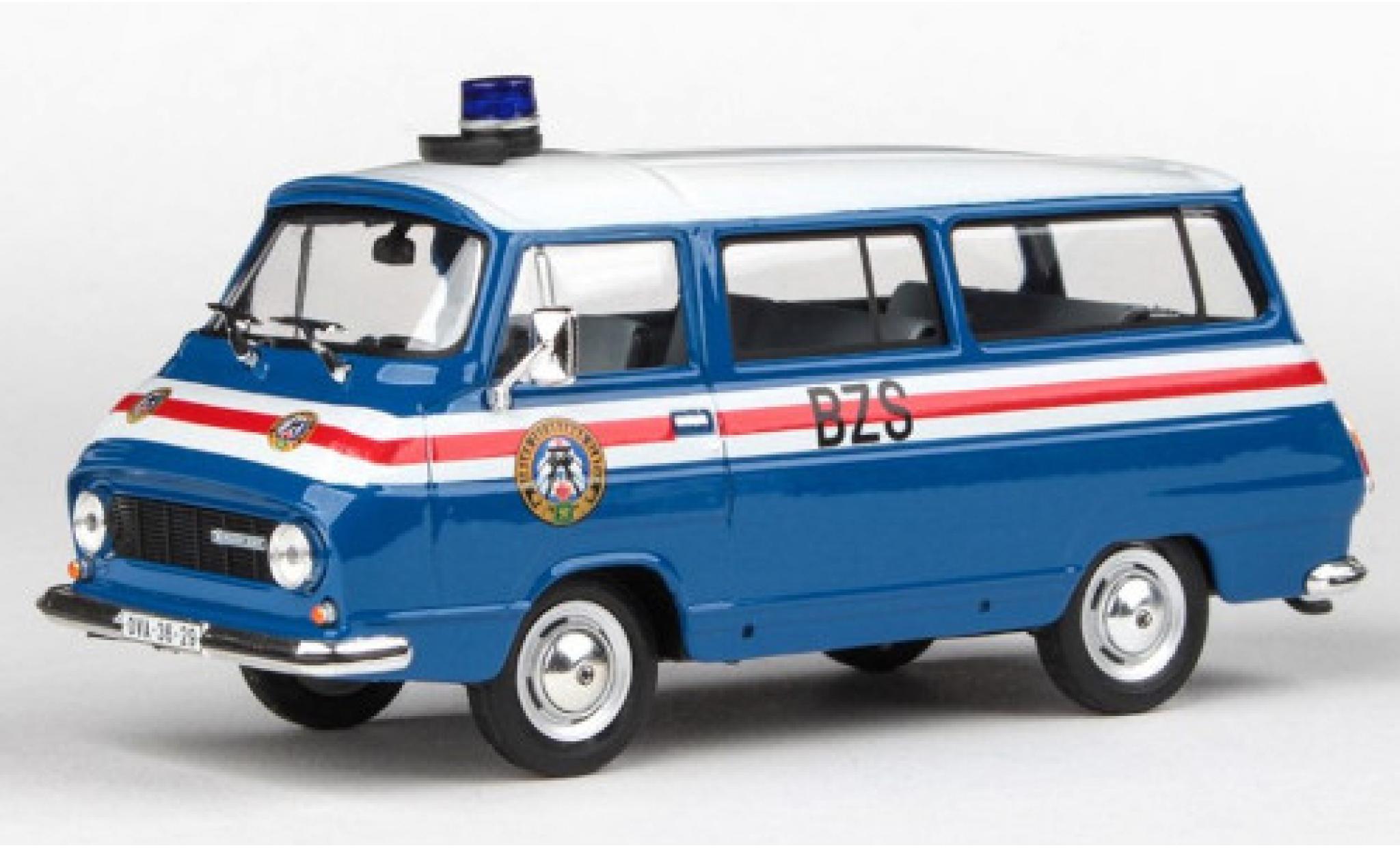 Skoda 1203 1/43 Abrex Mikrobus Banska Zachranna Sluzba 1974 modelauto
