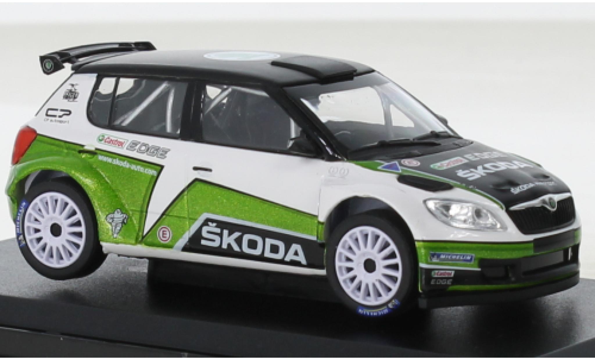 Skoda Fabia 1/43 Abrex II FL S2000 Motorsport Design 2012 1:43 modelauto