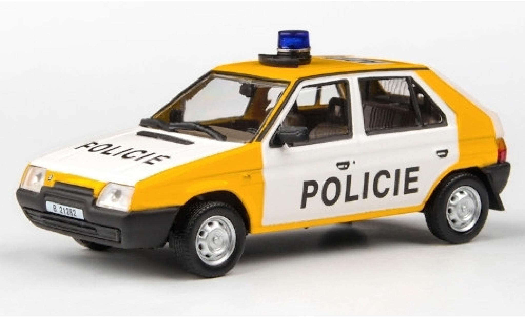 Skoda Favorit 1/43 Abrex 136L Policie (CZ) 1988 Policie (Tschechische Politie) modelauto