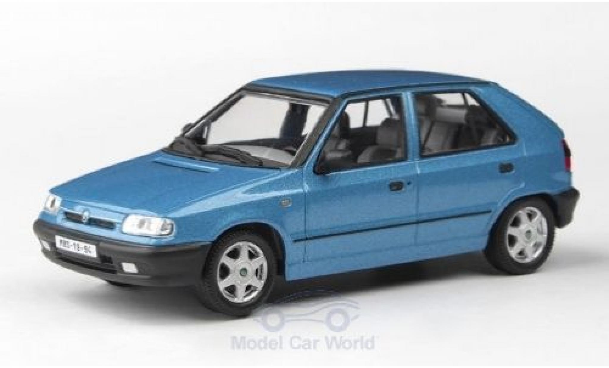 Skoda Felicia 1/43 Abrex 1.3 GLXi metallic blauw 1994 modelauto