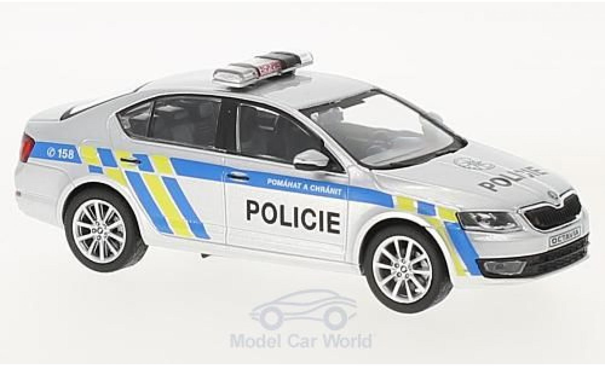Skoda Octavia 1/43 Abrex III Politie Tschechien 2012 modelauto
