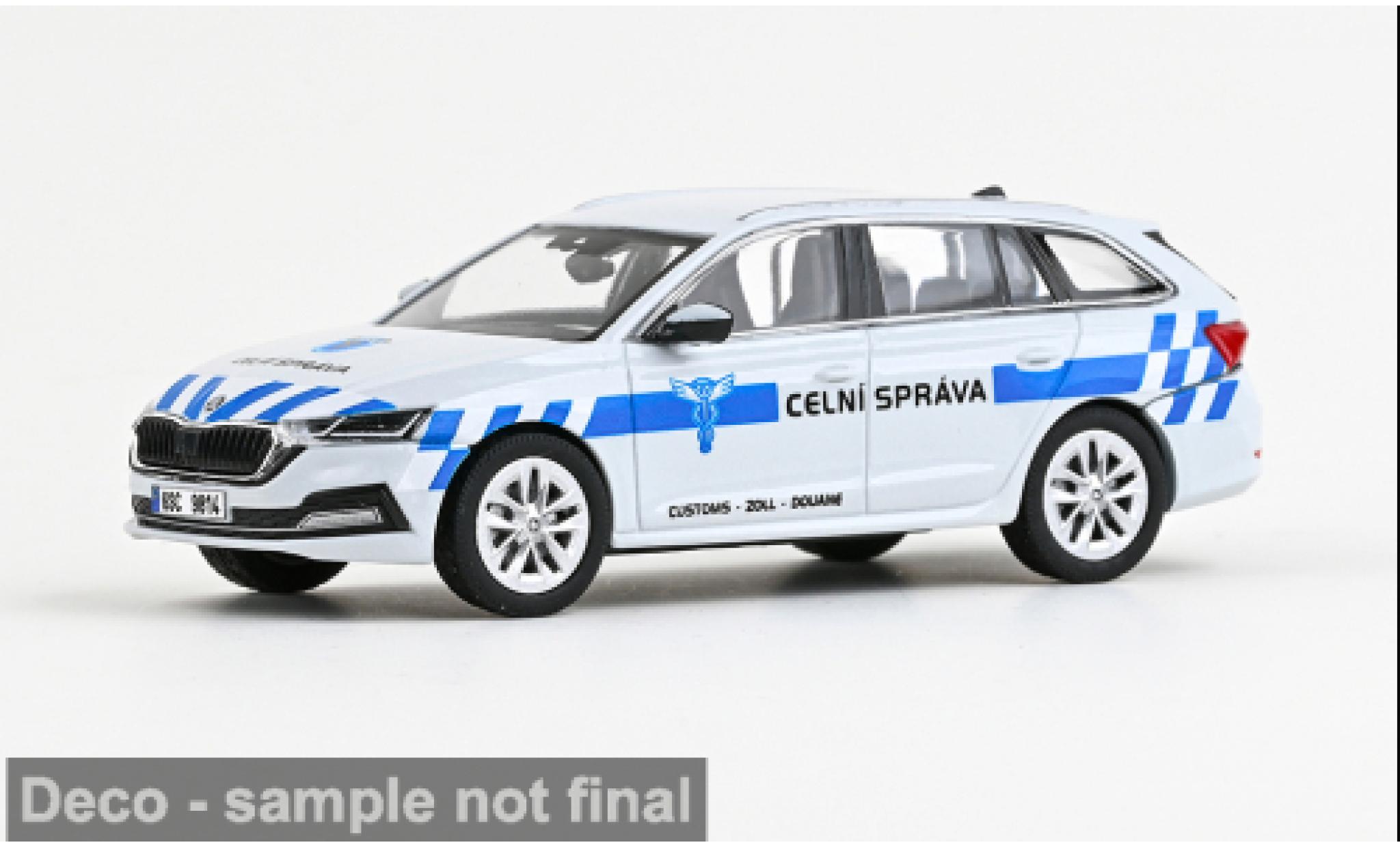 Skoda Octavia 1/43 Abrex IV 2020 Customs Administration 1:43 modelauto