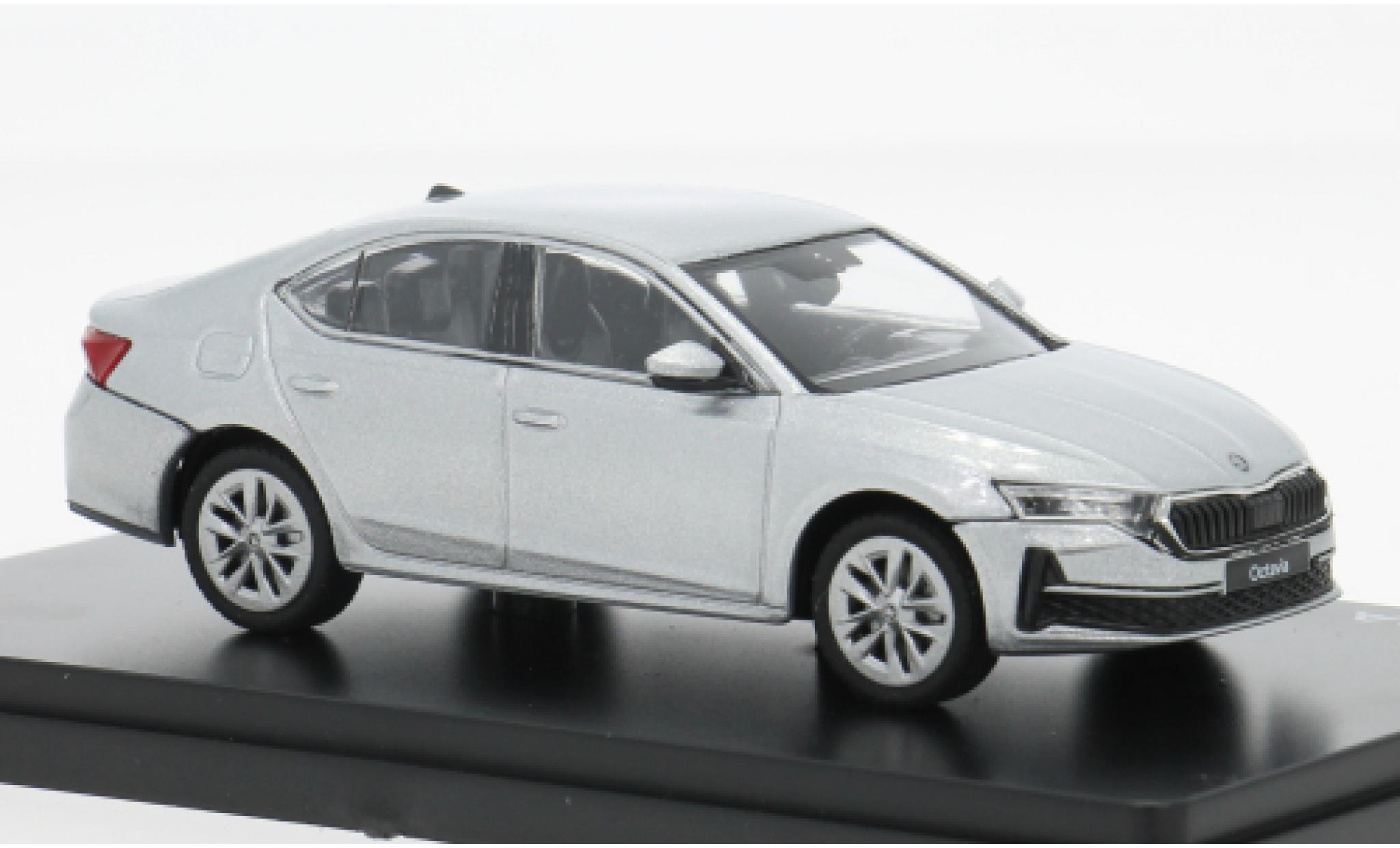 Skoda Octavia 1/43 Abrex IV FL grijs 2024 1:43 modelauto