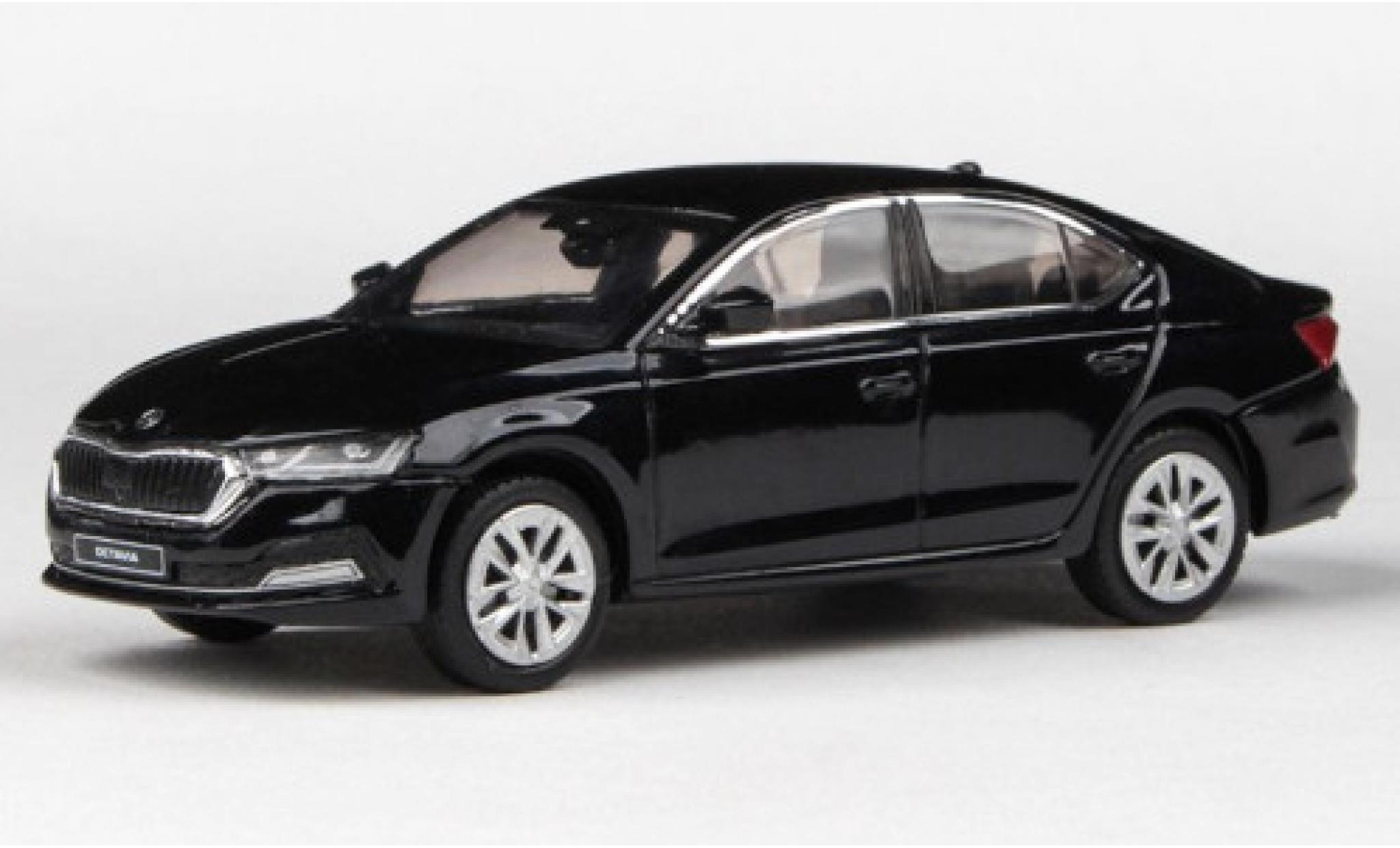 Skoda Octavia 1/43 Abrex IV zwart 2020 modelauto
