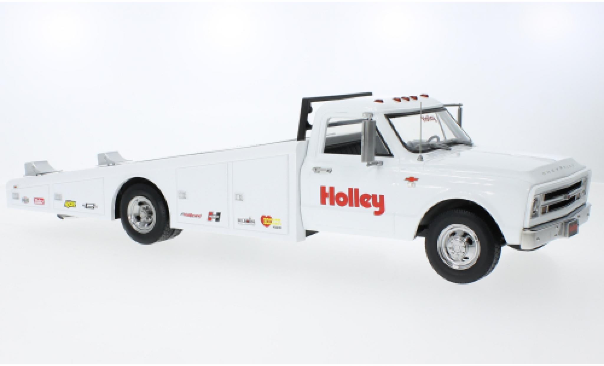 Chevrolet C-30 1/18 ACME Ramp Truck wit Holley Speed Shop 1967 modelauto