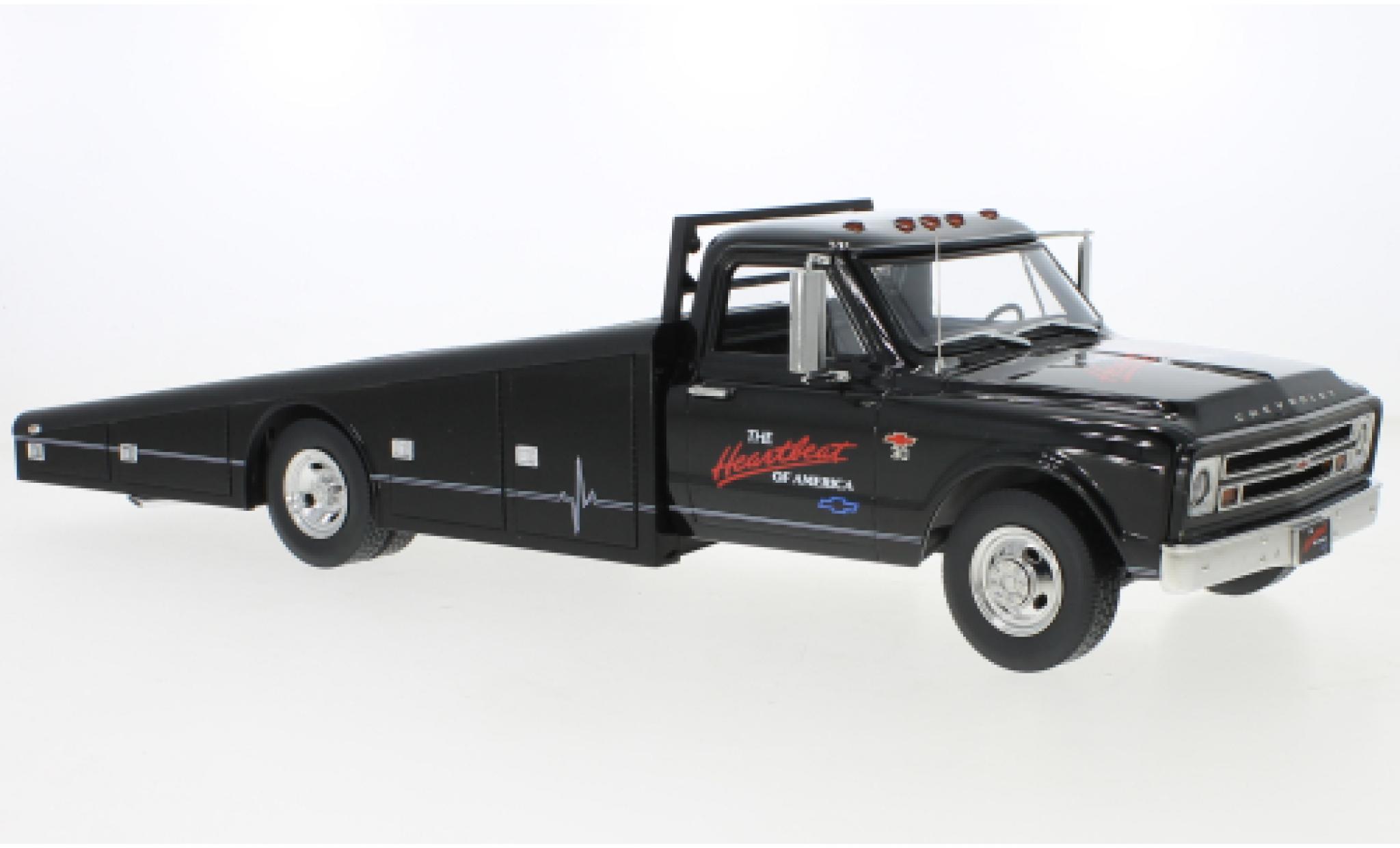 Chevrolet C-30 1/18 ACME Ramp Truck zwart The Heartbeat Of America 1967 modelauto