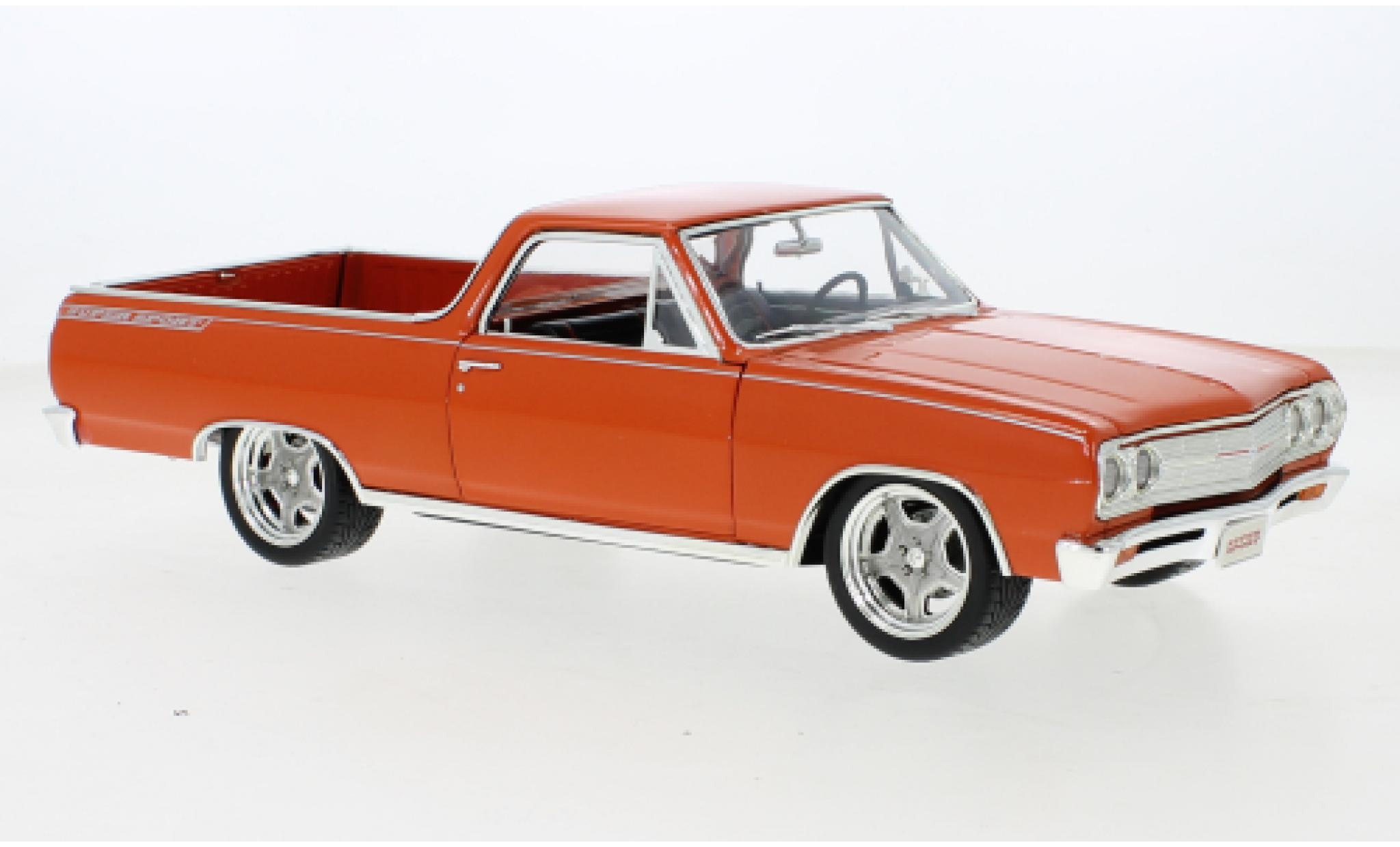 Chevrolet El Camino 1/18 ACME Custom Cruiser oranje 1965 modelauto