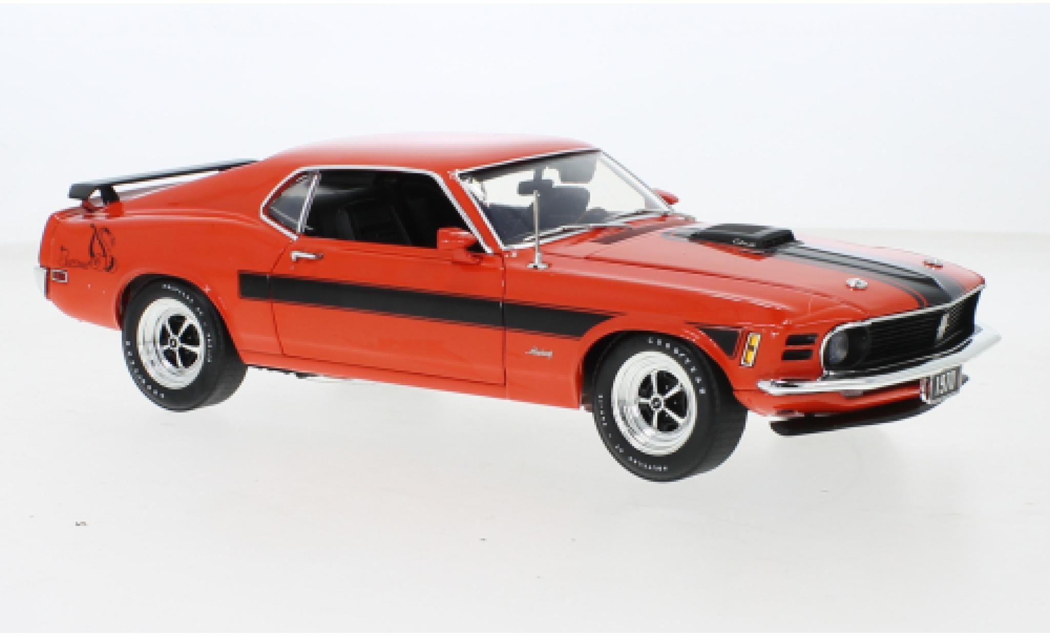 Ford Mustang 1/18 ACME Mach 1 Sidewinder rood 1970 modelauto