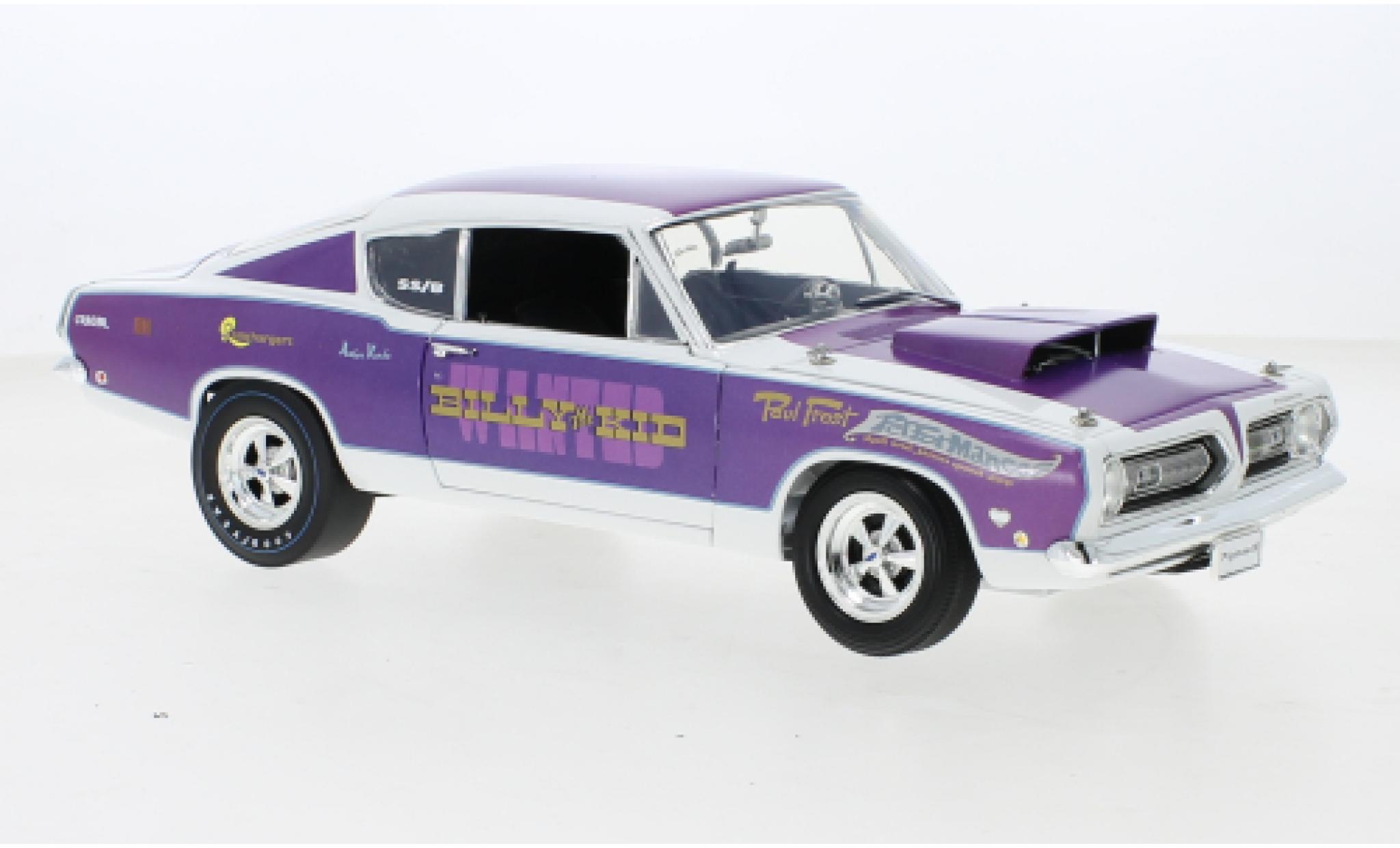 Plymouth Barracuda 1/18 ACME Billy the Kid 1968 modelauto