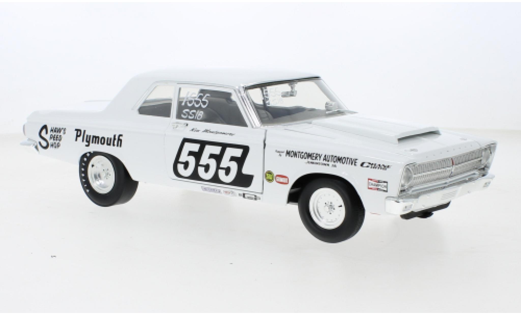 Plymouth Belvedere 1/18 ACME Super Stock No.555 1965 modelauto