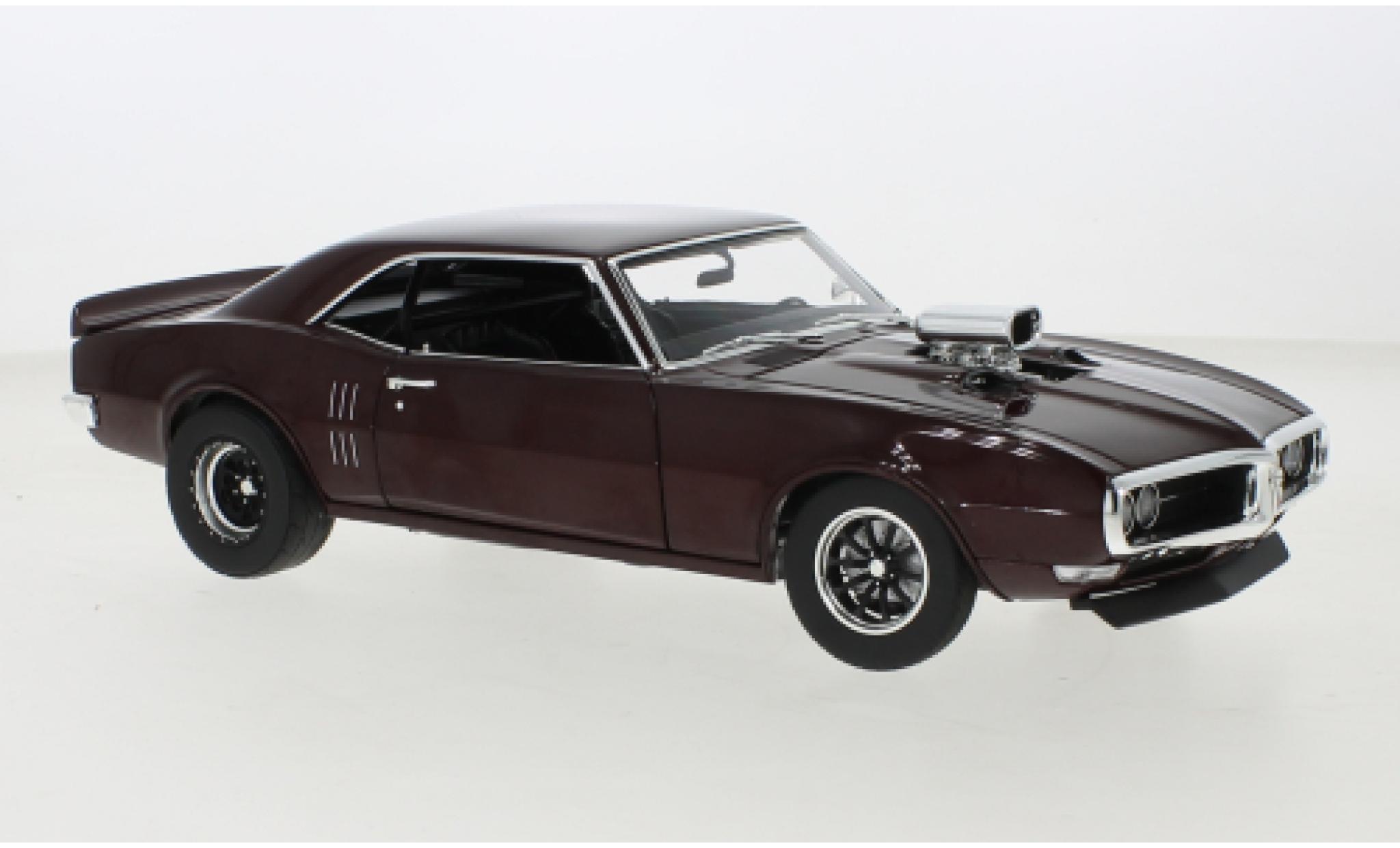 Pontiac Firebird 1/18 ACME metallic rood Drag Outlaws 1968 modelauto