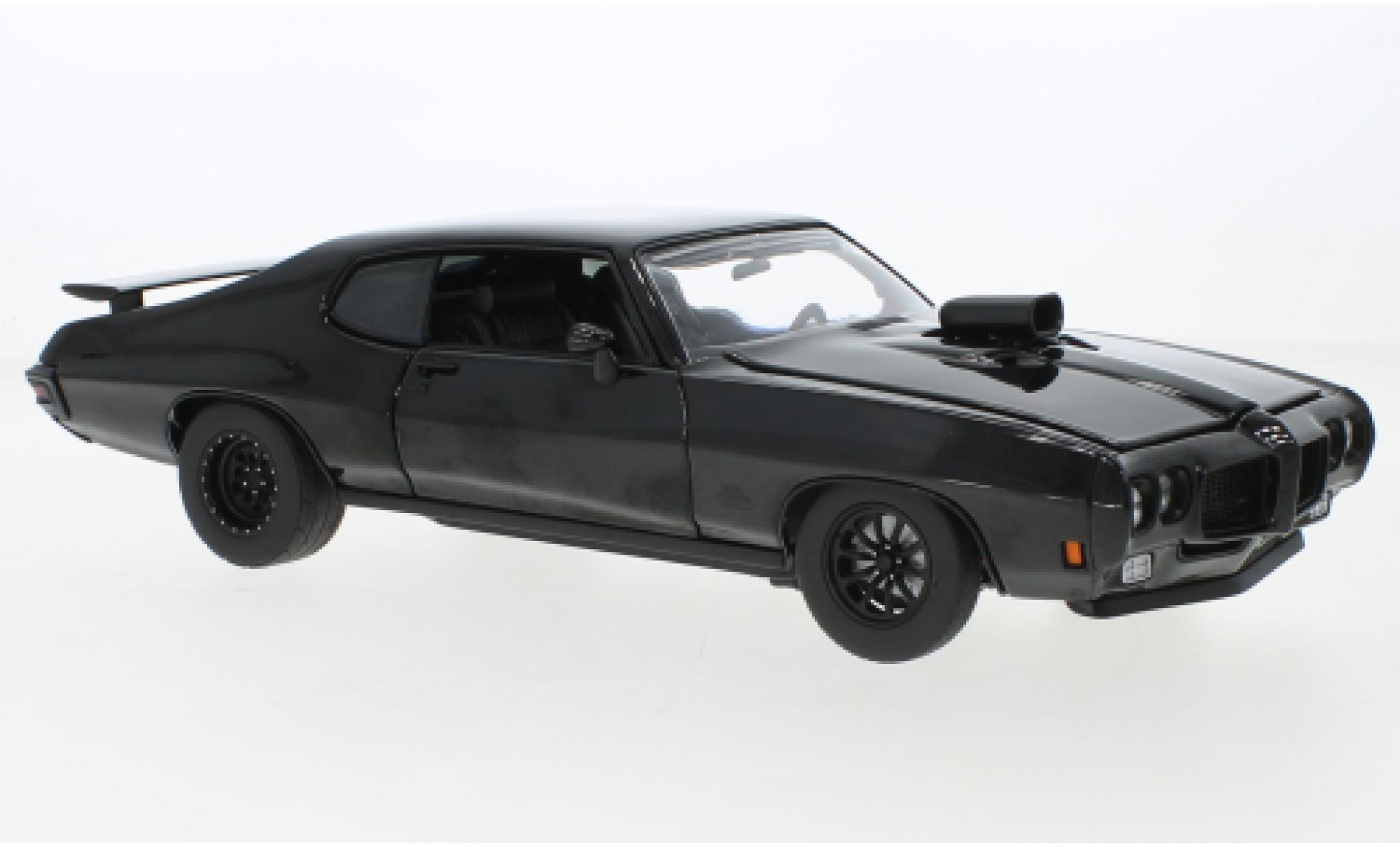 Pontiac GTO 1/18 ACME Judge Justified zwart Drag Outlaws 1970 modelauto