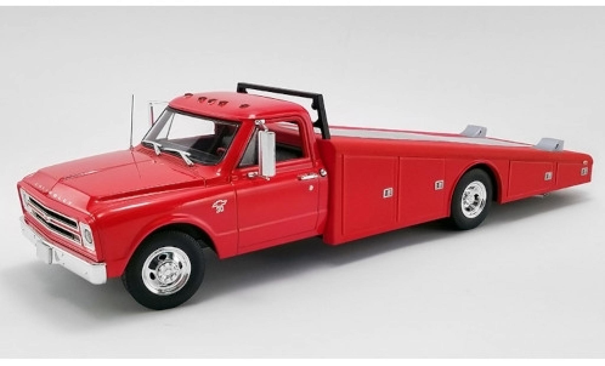 Chevrolet C-30 1/18 ACME Ramp Truck rood 1967 d&eacute;panneuse modelauto