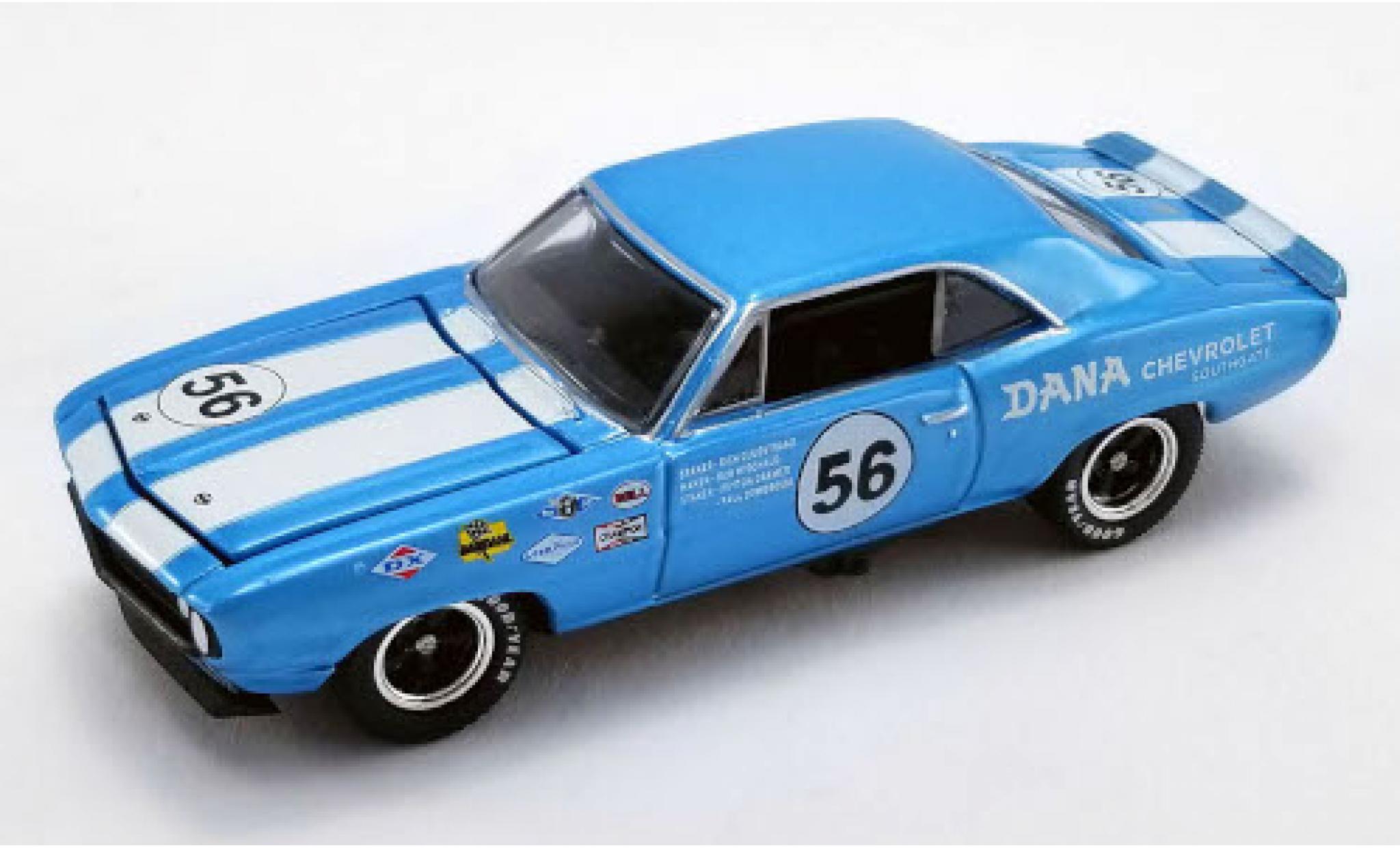 Chevrolet Camaro 1/64 ACME No.56 DANA Trans-Am 1967 mit C-30 Ramp Truck modelauto