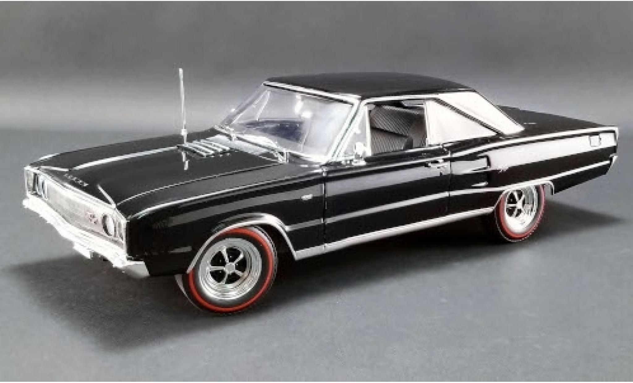 Dodge Coronet 1/18 ACME R/T zwart 1967 modelauto