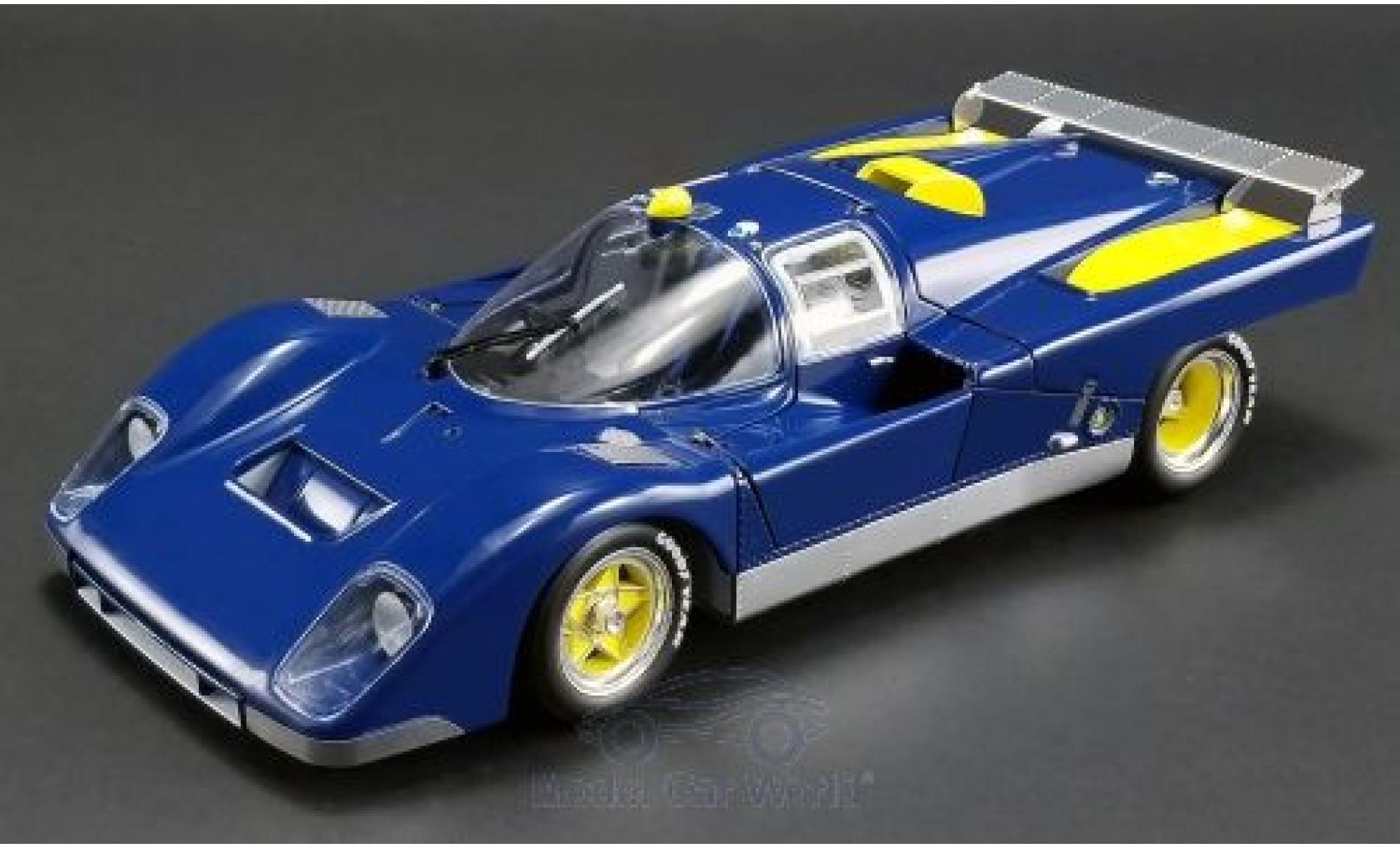 Ferrari 512 1/18 ACME M Provo Version blauw/geel 1971 modelauto