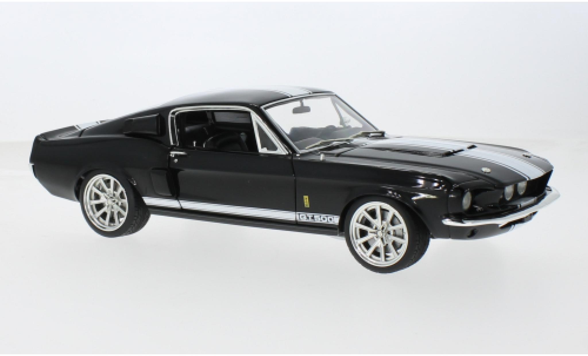 Shelby GT 500 1/18 ACME Ford Mustang Restomod zwart War Horse 1967 1:18 modelauto