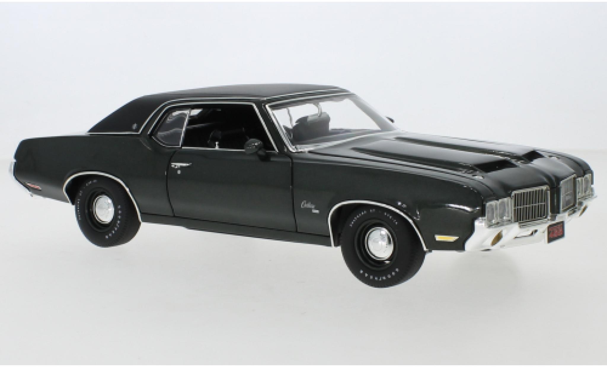 Oldsmobile Cutlass 1/18 ACME SX groen/matt-zwart 1971 Rocket 455 modelauto