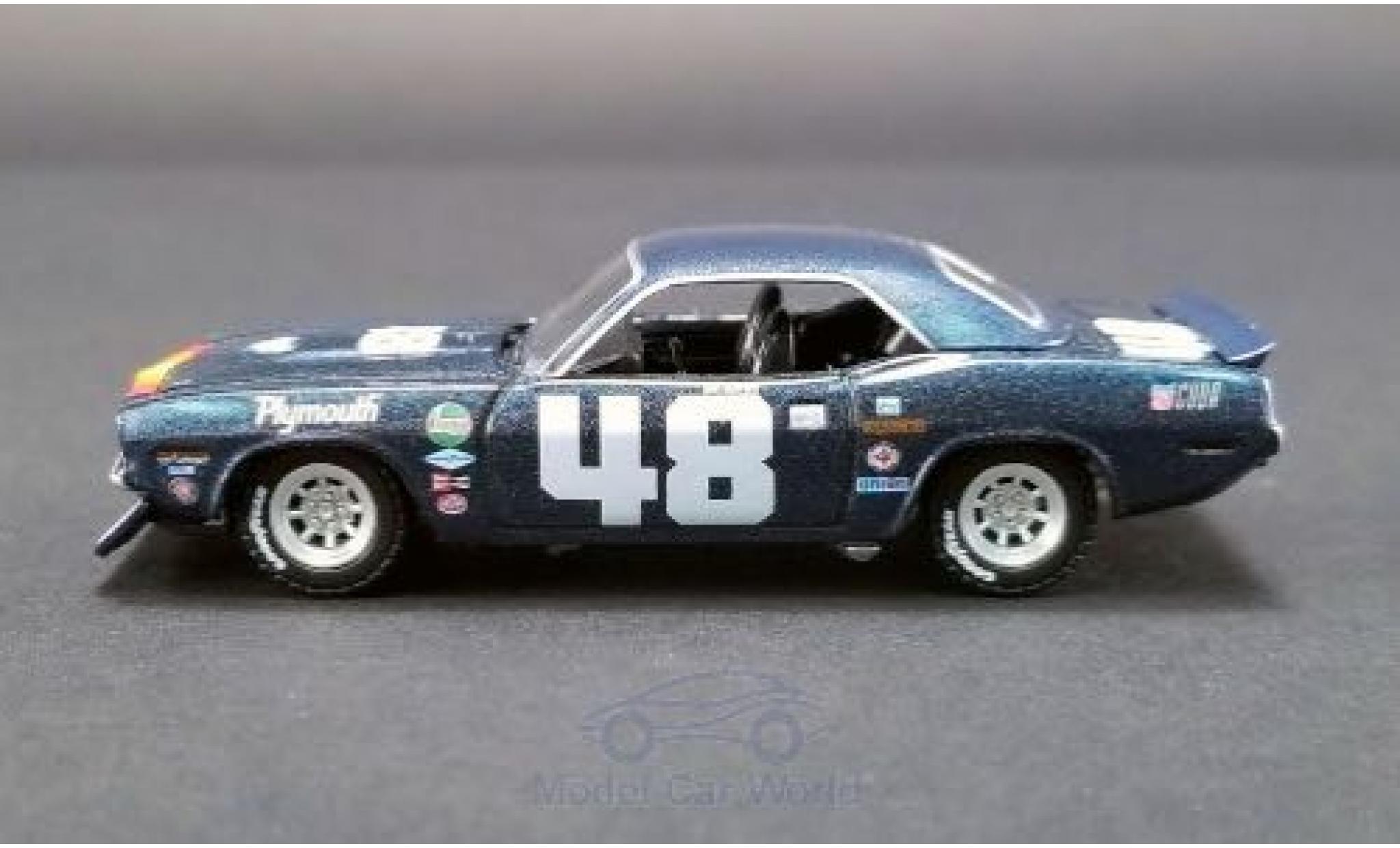 Plymouth Barracuda 1/64 ACME No.48 Trans-Am 1970 D.Gurney modelauto