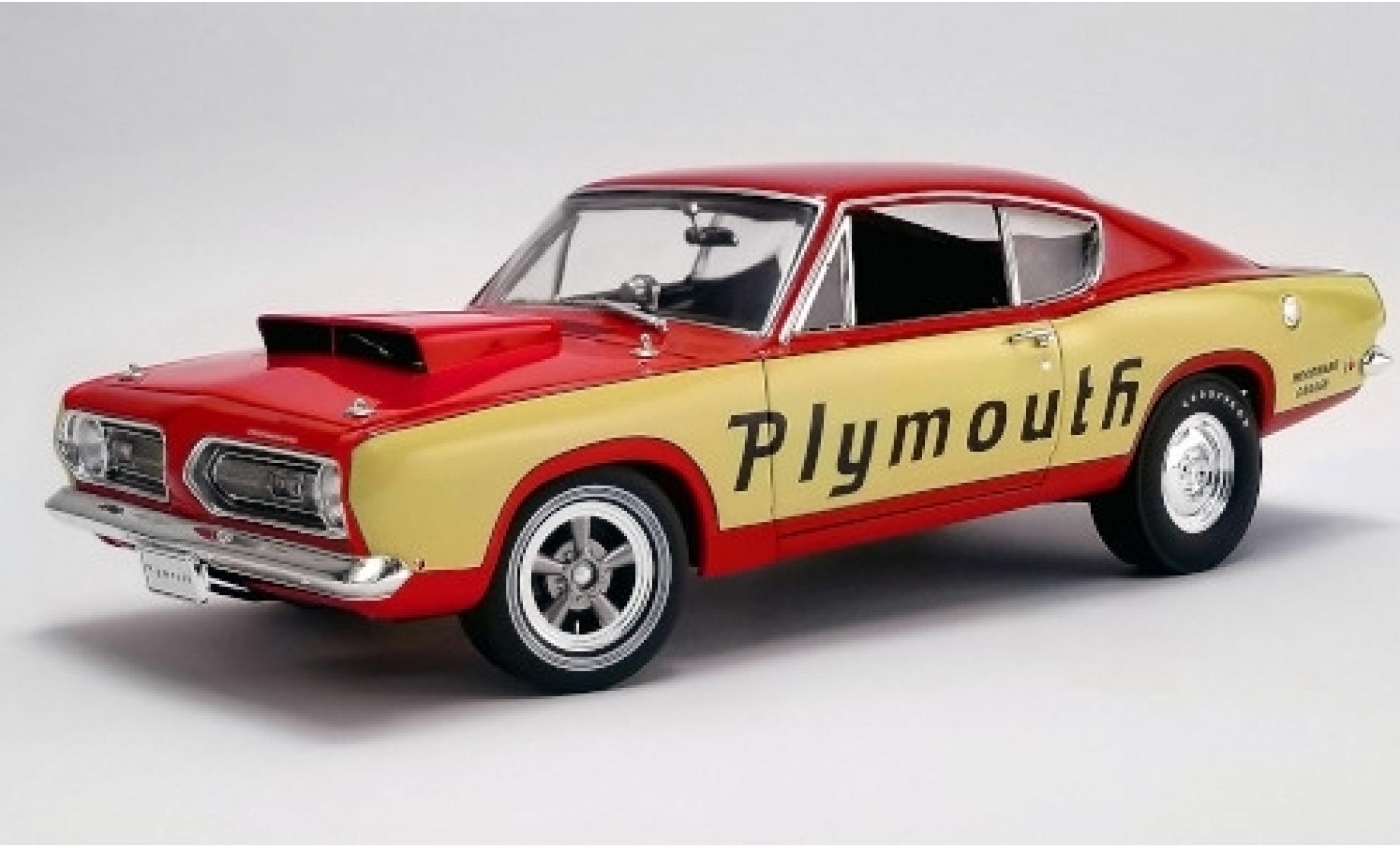 Plymouth Barracuda 1/18 ACME Super Stock Test Mule Woodward Garage 1968 modelauto