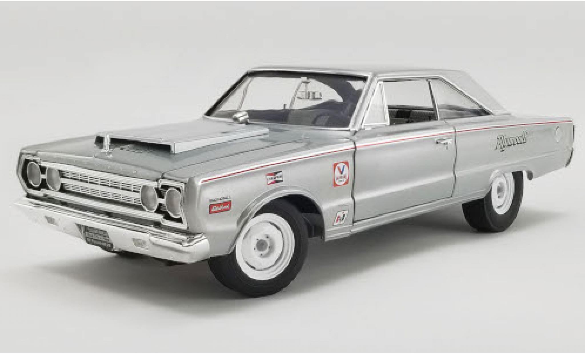 Plymouth Belvedere 1/18 ACME Lightweight grijs/Dekor 1967 modelauto